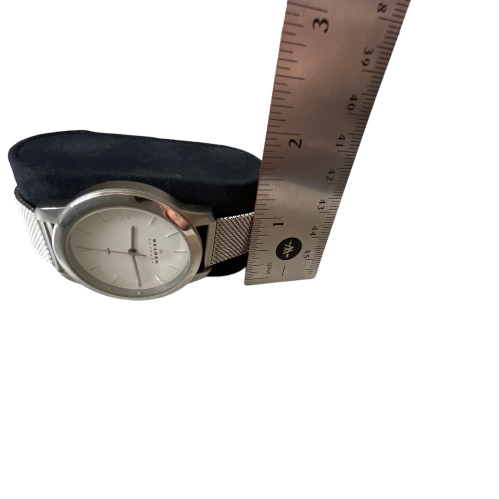 Skagen Woven Stainless Steel Watch and Band - Picture 6 of 6